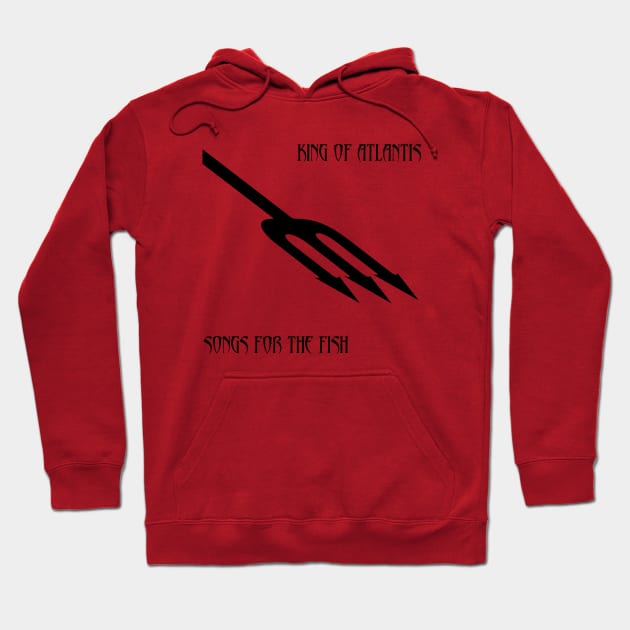 Songs For The Fish Hoodie by Byway Design